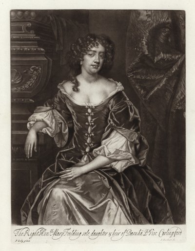 Portret van Mary Feilding door Peter Lely